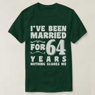 Camiseta Estou Casado Há 64 Anos Avós Incríveis