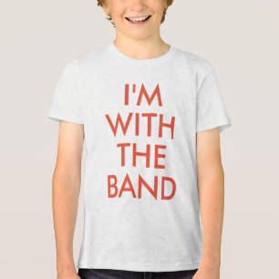 Camiseta Estou com a banda Kids Rock Banda Peace