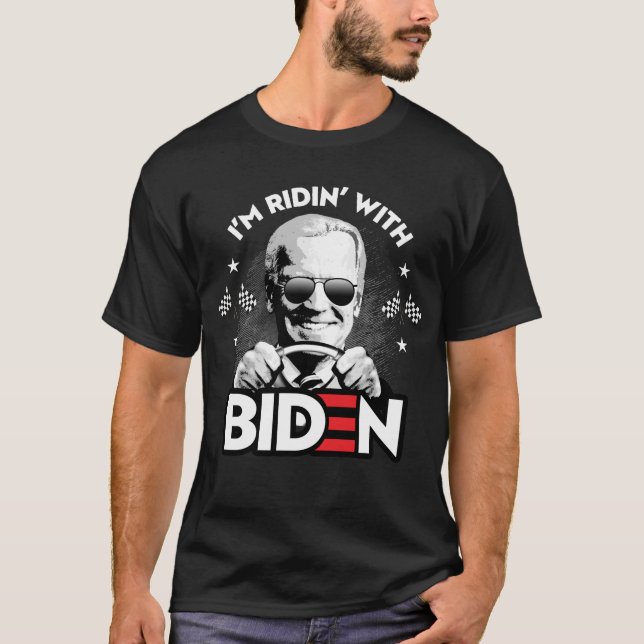CAMISETA ESTOU COM A BIDEN (Frente)