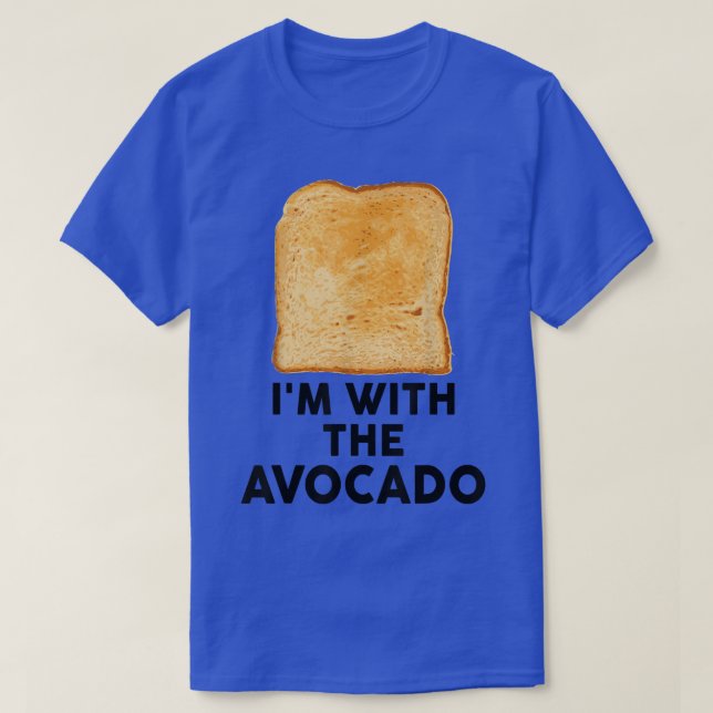 Camiseta Estou com a fantasia de bebê adulto do Avocado Toa (Frente do Design)