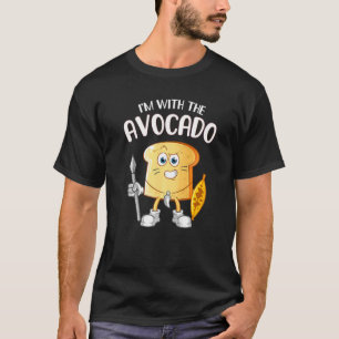 Camiseta Estou com a fantasia do Avocado Toast Halloween