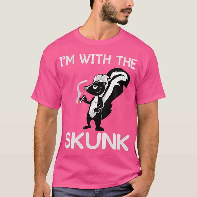 Camiseta Estou Com A Festa Do Skunk. (Frente)