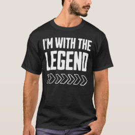 Camiseta Estou Com A Lenda