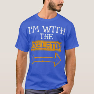 Camiseta Estou com a Octobe do Dia de as Bruxas engraçado d
