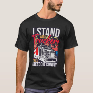 Camiseta Estou Com Caminhoneiros, Comboio Da Liberdade 2022