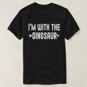 Camiseta Estou com Casais de encontro de Halloween fáceis 