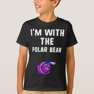 Camiseta Estou Com Casal De Dia Das Bruxas De Tie Dye Do Ur