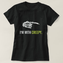 CAMISETA ESTOU COM DIA DE AS BRUXAS ENGRAÇADO CREEPY