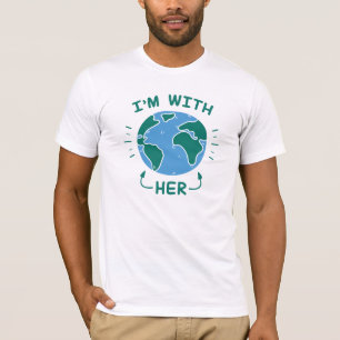 Camiseta Estou com ela