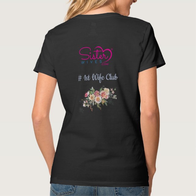 Camiseta Estou Com Ele Primeira Esposa (Verso)
