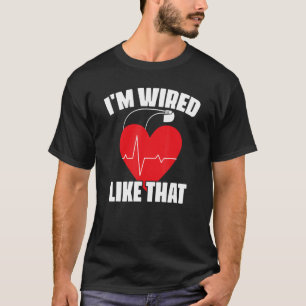 Camiseta Estou com fio como aquele cardíaco de cirurgia de
