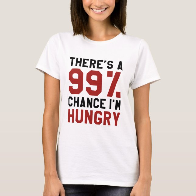 Camiseta Estou com Fome (Frente)