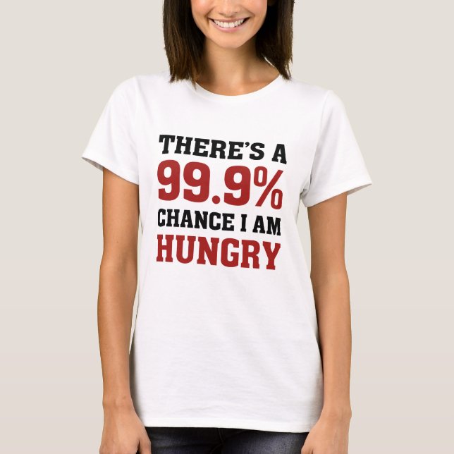 Camiseta Estou com Fome (Frente)