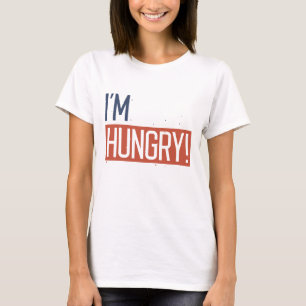 Camiseta Estou com fome