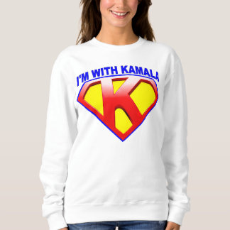 Camiseta Estou com Kamala Emblem Crest