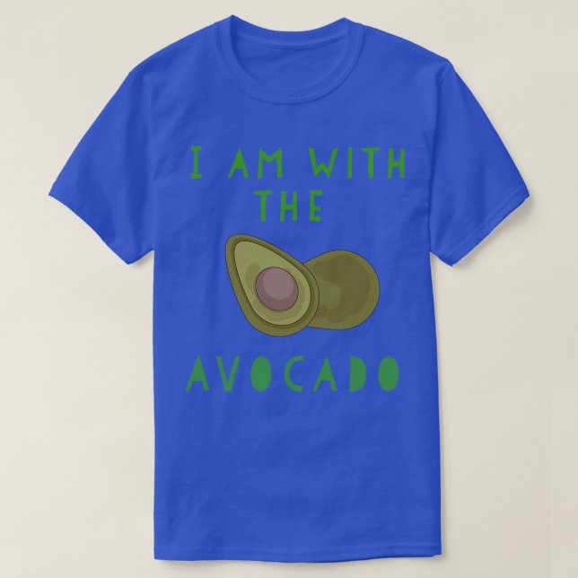 Camiseta Estou com o abacate 5 (Frente do Design)
