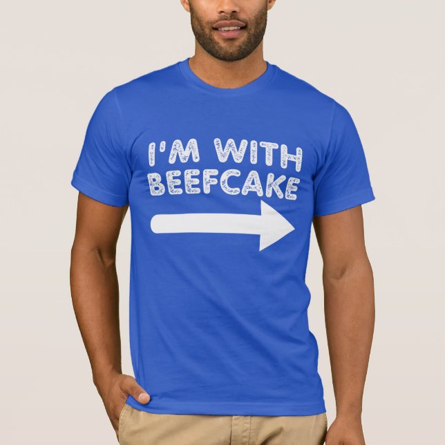 Camiseta Estou Com O Cara Sarado (Frente)