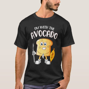 Camiseta Estou com o Figurino 1 do Avocado Toast Halloween