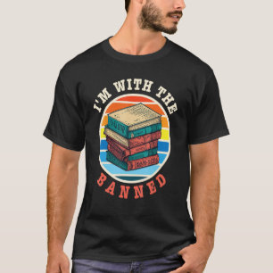 Camiseta Estou com o livro de livros proibidos de lerWorm 1