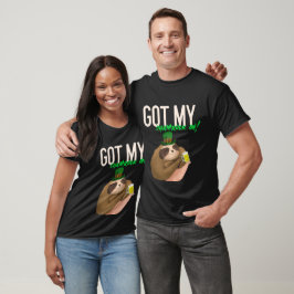 Camiseta Estou Com O Shamrock! Rua, Humor Leve do Dia de Pa
