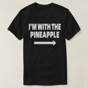 Camiseta Estou com o vestido de abacaxi no Halloween