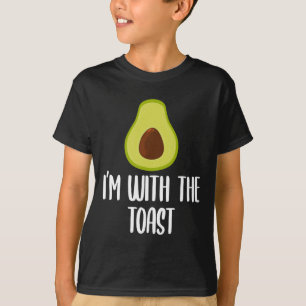 Camiseta Estou com os Casais de Dia das Bruxas de Avocado,