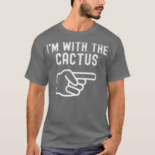Camiseta Estou com os Casais Engraçados do Cactus a combina