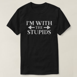 Camiseta Estou com os estúpidos