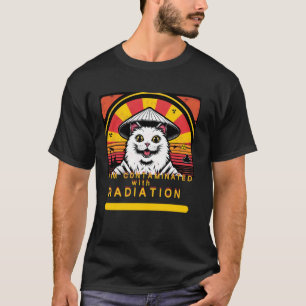 Camiseta Estou Contaminado Com Radiação Irônico Japonês C