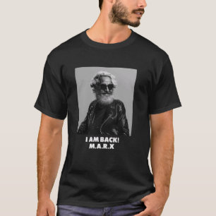 Camiseta Estou de volta, Karl Marx, comunista, legal Marx