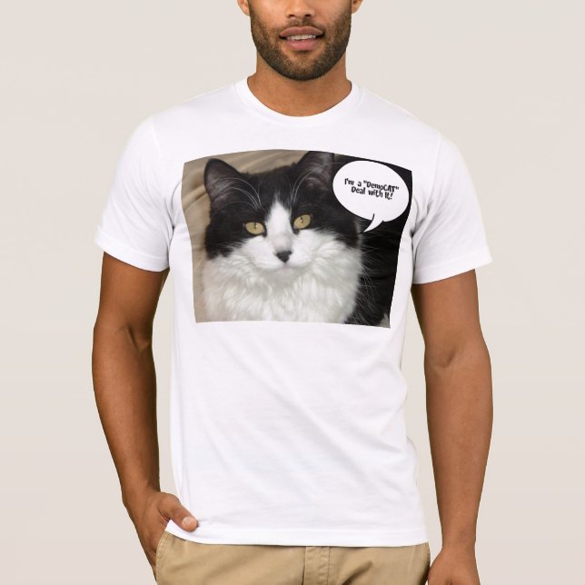 Camiseta Estou DemoCAT Lide com Isso! (Frente)