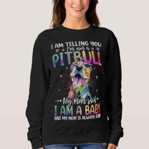 Camiseta Estou Dizendo Que Não Sou Um Pitbulny Engraçado Mo