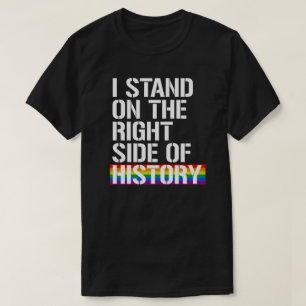 Camiseta Estou do lado direito da história
