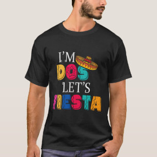 Camiseta Estou Dos Vamos Festa Taco Twosday 2º Aniversário