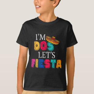 Camiseta Estou Dos Vamos Festejar Taco Twosday 2º Aniversár