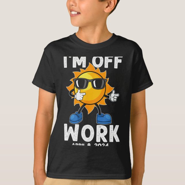 Camiseta Estou Eclipse Solar Sol Fora do Trabalho (Frente)