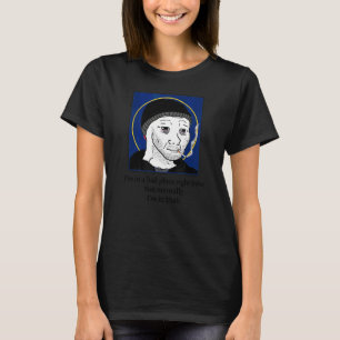 Camiseta Estou em um lugar ruim agora, não mentalmente esto