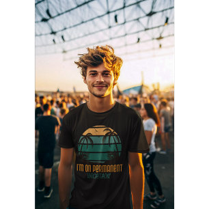 Camiseta Estou em Víblias de Férias Permanentes