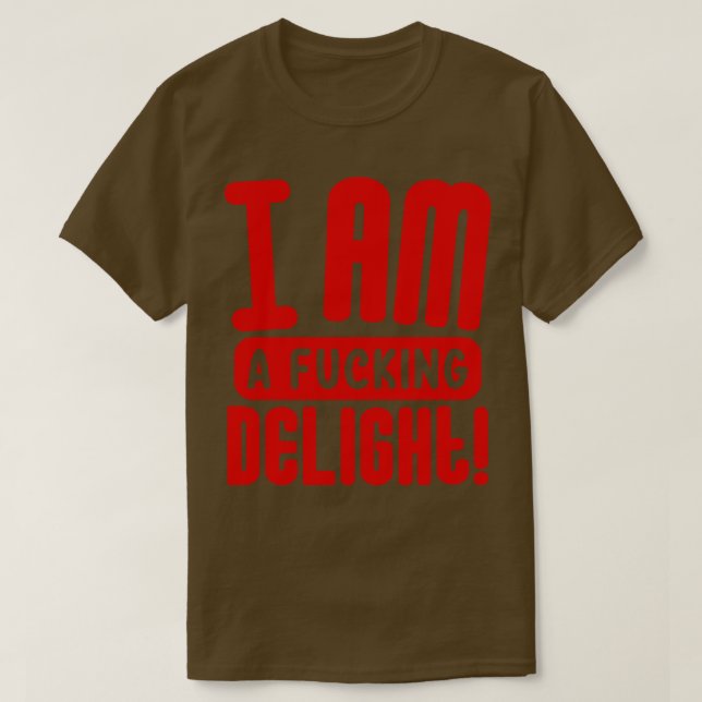 Camiseta Estou encantado 1 (Frente do Design)