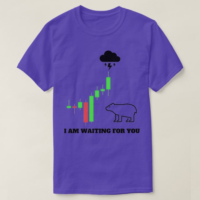 Camiseta Estou esperando por você (Frente do Design)