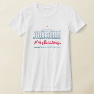 Camiseta Estou falando com Kamala Harris para Presidente T-