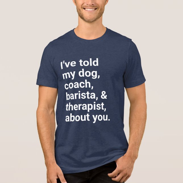 Camiseta Estou falando de você! (Frente)