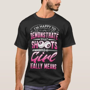 Camiseta Estou Feliz Em Demonstrar - Jogo De Piscina De Rap