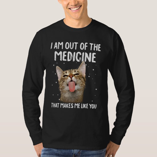 Camiseta Estou Fora Da Medicina Que Me Faz Como Você Pode. (Frente)