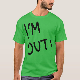 Camiseta Estou fora daqui