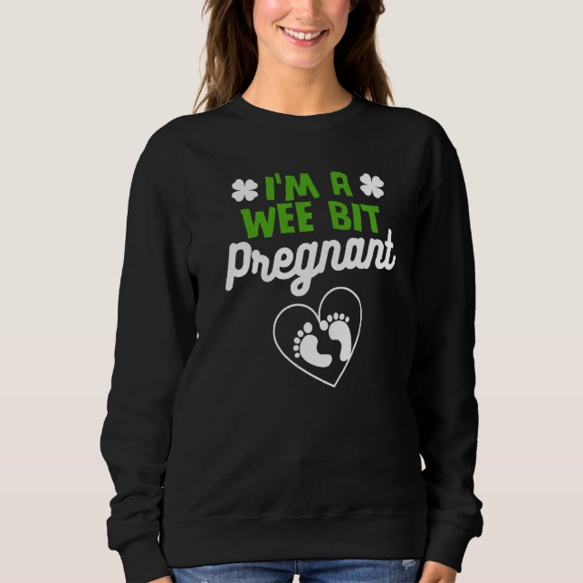 Camiseta Estou grávida, Design de bebê grávida para gravide (Frente)