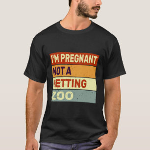 Camiseta Estou Grávida Não Estou A Engravidar O Zoo Engraça