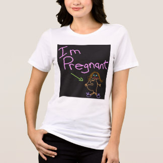 Camiseta Estou grávida, senhoras divulgação satírica ;)