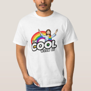 Camiseta Estou Legal com isso - Rainbow Jesus