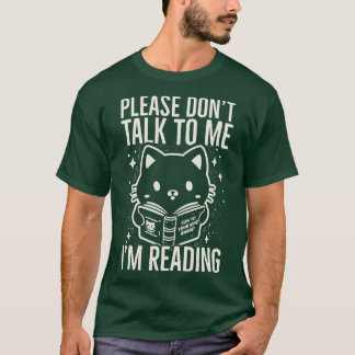 Camiseta estou lendo
